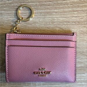 Authentic Coach card and coin wallet